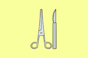 illustration of surgical equipment