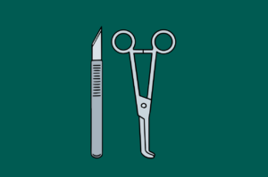 illustration of surgical equipment