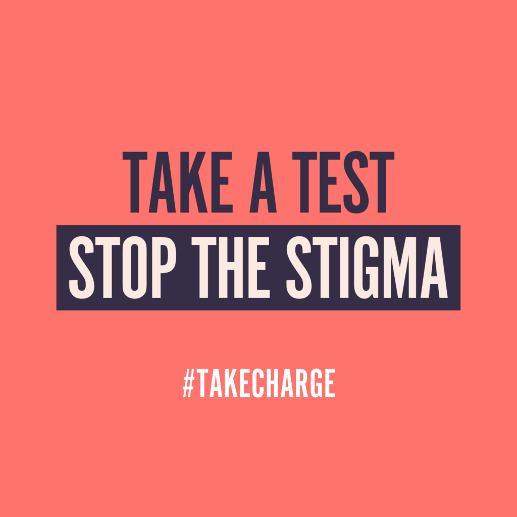 Take Charge: Stop the Stigma graphic