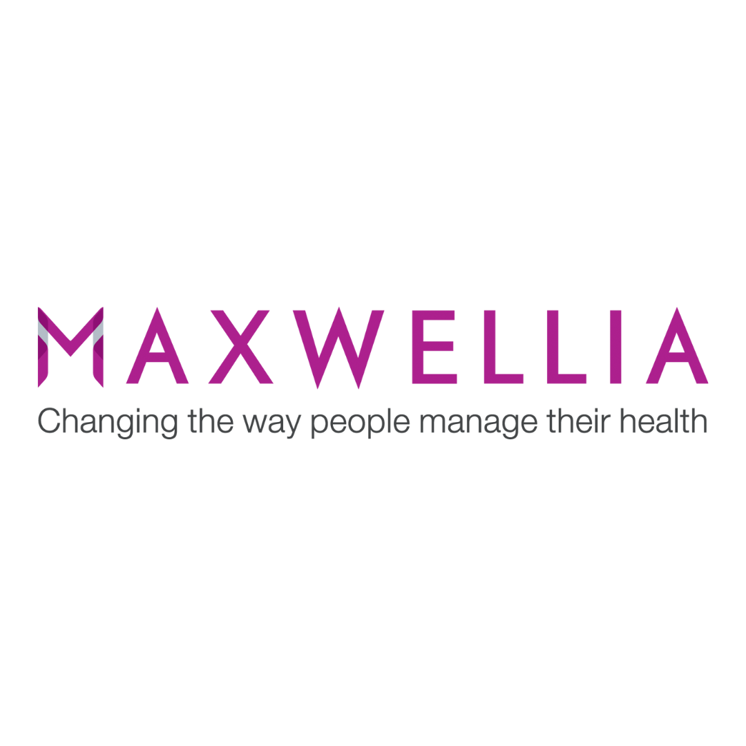 Maxwellia logo. Changing the way people manage their health 