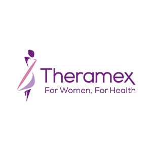 Theramex logo: "For Women, For Health"