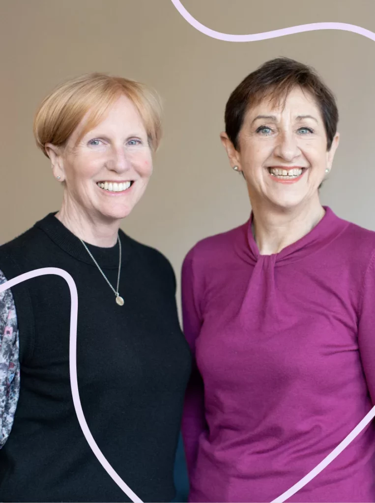 Helen Marshall and Dame Sally Dicketts