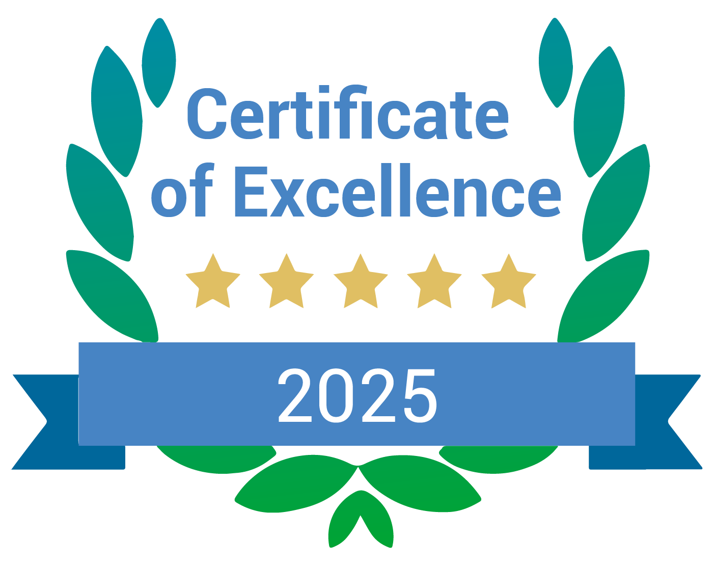 I Want Great Care Certificate of Excellence 2025