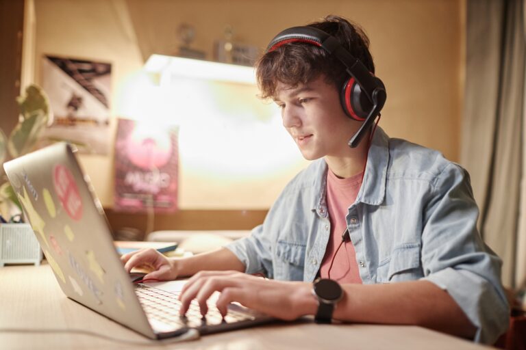 A picture of a person gaming in a postabout gaming and masculinity