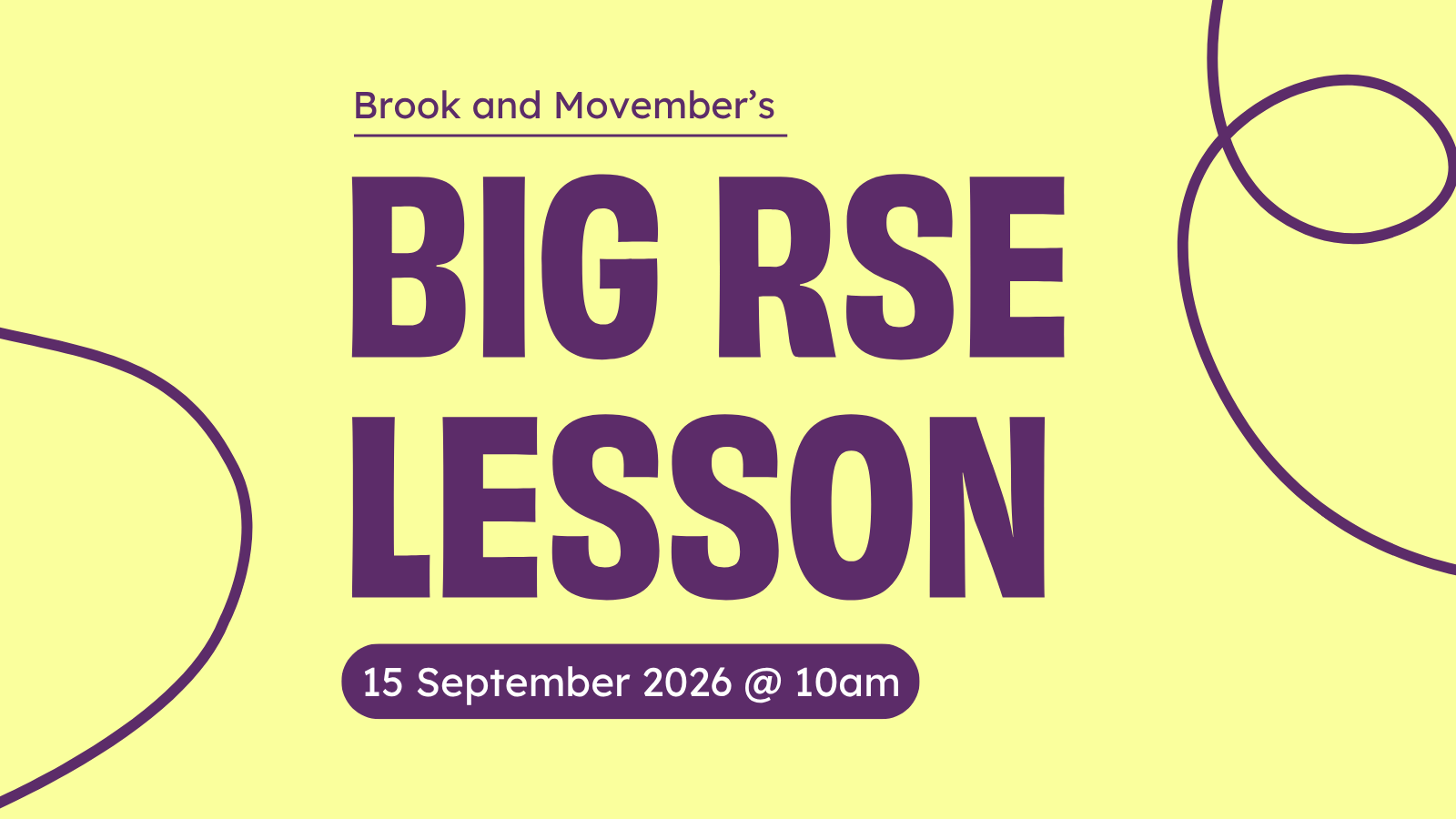 "Brook and November's BIG RSE LESSON - 15 September 2026 @ 10am"