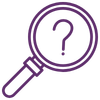 Icon of a magnifying glass