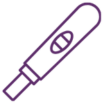 icon of a pregnancy test